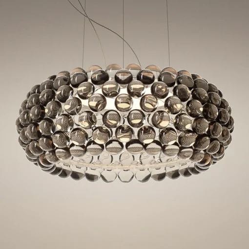 Foscarini Caboche Plus media dimmable grise| Suspensions Led|Suspensions