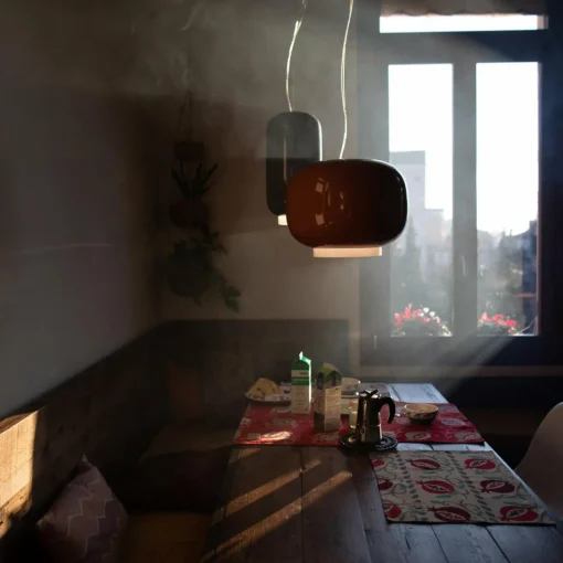 Foscarini Chouchin 2 suspension LED, verte| Suspensions Led|Suspensions