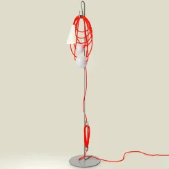 Foscarini Filo lampadaire LED, Eastern Coral| Lampadaires Led|Lampadaires