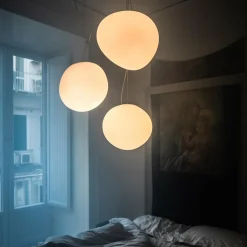 Foscarini Gregg media suspension LED, dimmable| Suspensions Led|Suspensions