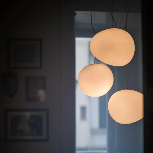 Foscarini Gregg media suspension LED, dimmable| Suspensions Led|Suspensions
