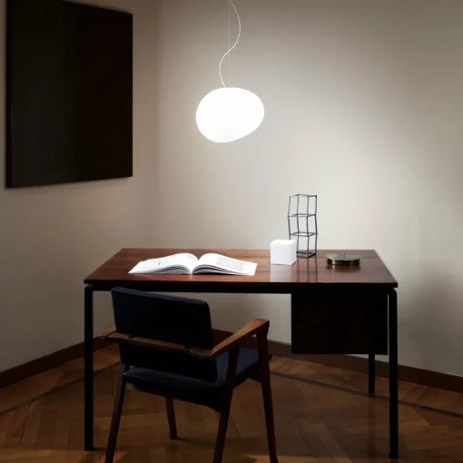 Foscarini Gregg media suspension LED, dimmable| Suspensions Led|Suspensions