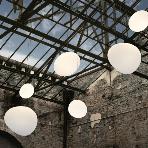 Foscarini Gregg media suspension LED, dimmable| Suspensions Led|Suspensions