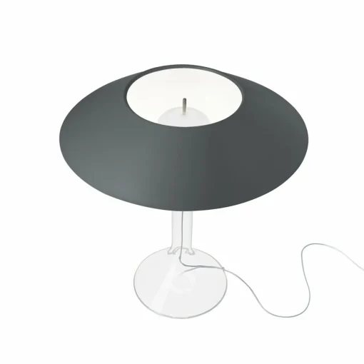 Foscarini lampe de table LED Chapeaux M, gris| Lampes À Poser Led|Lampes À Poser Et Lampes De Table