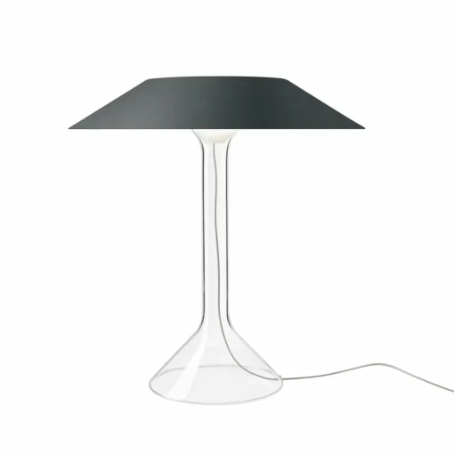 Foscarini lampe de table LED Chapeaux M, gris| Lampes À Poser Led|Lampes À Poser Et Lampes De Table