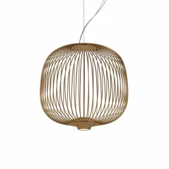 Foscarini Spokes 2 piccola suspension dim cuivrée| Suspensions Led|Suspensions