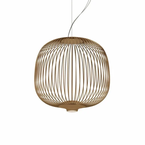 Foscarini Spokes 2 piccola suspension dim cuivrée| Suspensions Led|Suspensions