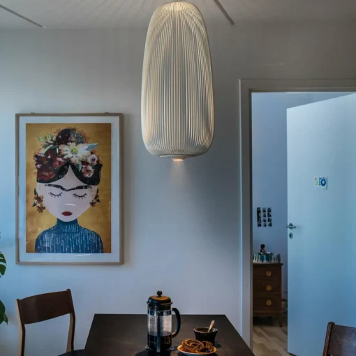 Foscarini Spokes 1 suspension LED dimmable blanche| Suspensions Led|Suspensions
