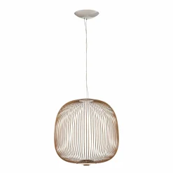 Foscarini Spokes 2 suspension LED dimmable cuivrée| Suspensions Led|Suspensions