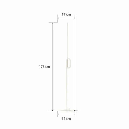Foscarini Tobia terra lampadaire LED, blanc| Lampadaires Led|Lampadaires