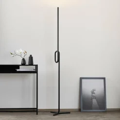 Foscarini Tobia terra lampadaire LED, noir| Lampadaires Led|Lampadaires