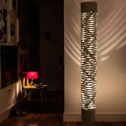 Foscarini Tress grande lampadaire LED, blanc| Lampadaires Led|Lampadaires
