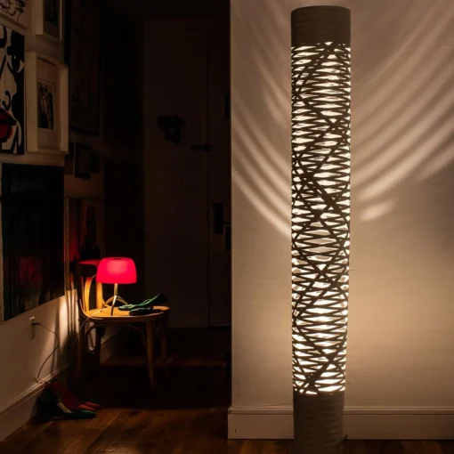 Foscarini Tress grande lampadaire LED, blanc| Lampadaires Led|Lampadaires