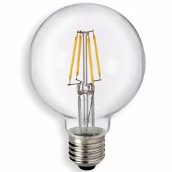 Sylvania Globe LED E27 6 W 827 G80 transparent| Ampoules Filament|Ampoules Filament