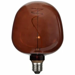STAR TRADING Globe LED G125 Cognac Apple E27 2 W 1 800 K| Ampoules Led E27|Ampoules Led
