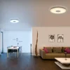 Trio Lighting Grand plafonnier LED Tokyo avec télécommande| Luminaires Led D'Intérieur