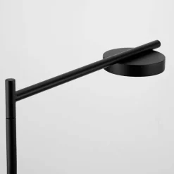 GRUPA Igram lampe sur pied acier et verre gris| Lampadaires Led|Lampadaires