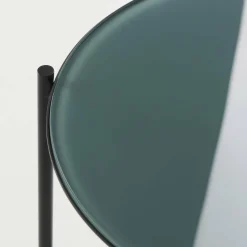 GRUPA Igram lampe sur pied acier et verre gris| Lampadaires Led|Lampadaires