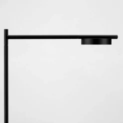 GRUPA Igram lampe sur pied acier et verre gris| Lampadaires Led|Lampadaires