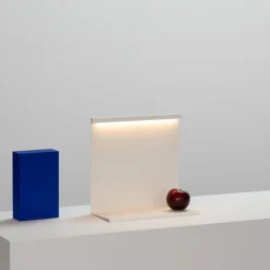 HAY LBM lampe à poser LED variateur, blanc crème| Lampes À Poser Led|Lampes À Poser Et Lampes De Table