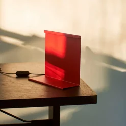 HAY LBM lampe à poser LED variateur, rouge tomate| Lampes À Poser Led|Lampes À Poser Et Lampes De Table