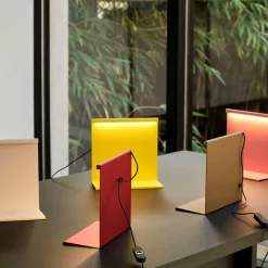 HAY LBM lampe à poser LED variateur, rouge tomate| Lampes À Poser Led|Lampes À Poser Et Lampes De Table