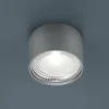Helestra Kari plafonnier LED, rond, nickel| Plafonniers Led|Plafonniers