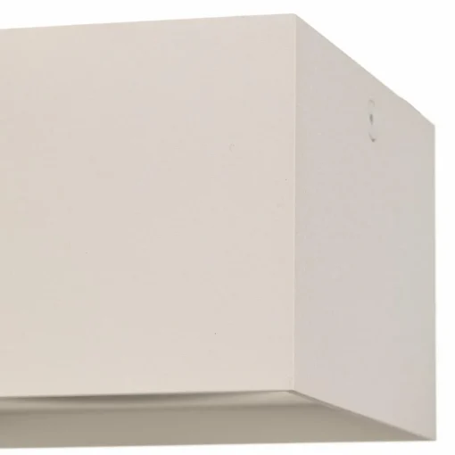 Helestra Kari plafonnier LED, angulaire, blanc| Plafonniers Led|Plafonniers