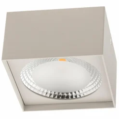 Helestra Kari plafonnier LED, angulaire, blanc| Plafonniers Led|Plafonniers