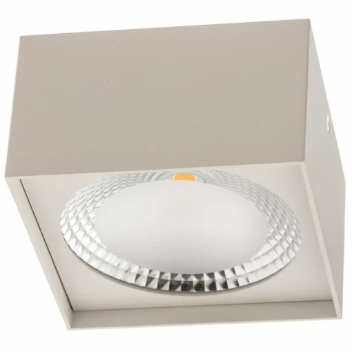 Helestra Kari plafonnier LED, angulaire, blanc| Plafonniers Led|Plafonniers