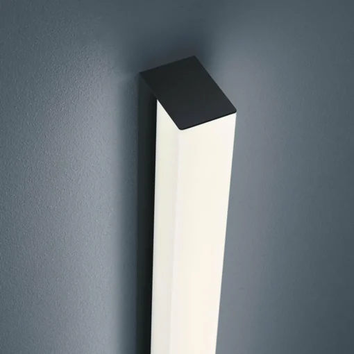 Helestra Lado applique pour miroir LED noire 90 cm| Appliques Murales Led|Appliques Murales