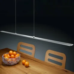 Helestra Lexx suspension LED nickel mat EasyLift| Suspensions Led|Suspensions