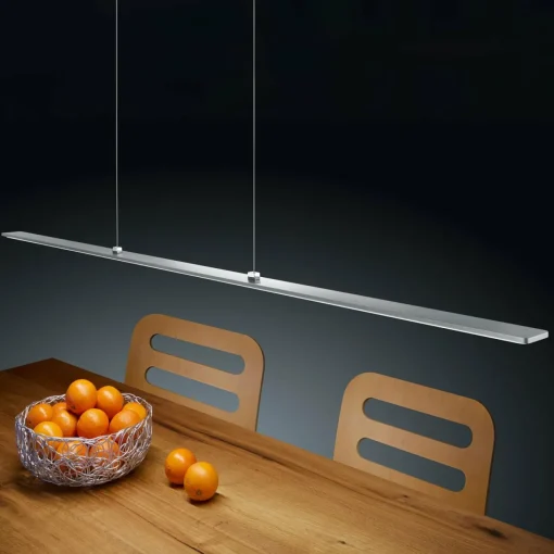 Helestra Lexx suspension LED nickel mat EasyLift| Suspensions Led|Suspensions