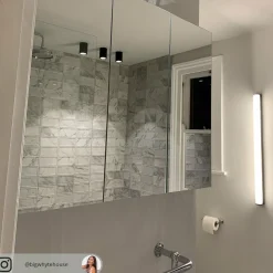 Helestra Ponto applique LED IP44 90 cm| Appliques Murales Led|Appliques Murales