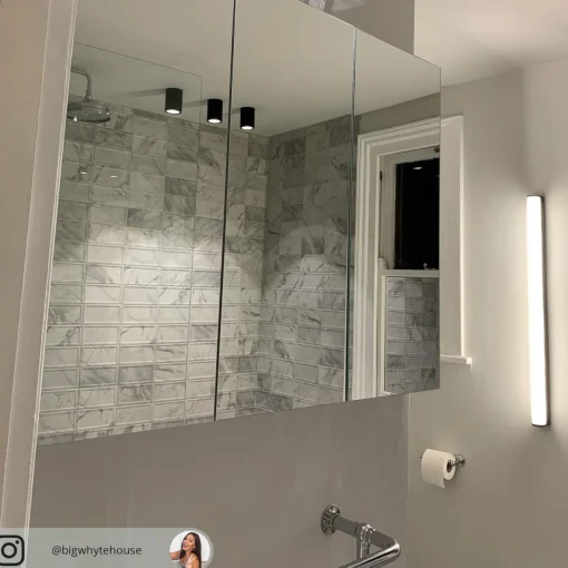 Helestra Ponto applique LED IP44 90 cm| Appliques Murales Led|Appliques Murales