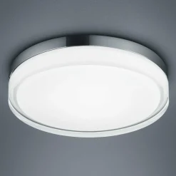 Helestra Tana Plafonnier LED, chromé, Ø 33 cm| Plafonniers Led|Plafonniers