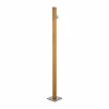 HerzBlut Lampe sur pied LED Leonora, bois, liseuse LED, intensité variable| Lampadaires Led|Lampadaires