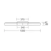 HerzBlut Plafonnier LED Lana del bianco, bois, intensité variable| Plafonniers Led|Plafonniers