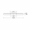 HerzBlut Plafonnier LED Lana del bronco, bois, intensité variable| Plafonniers Led|Plafonniers