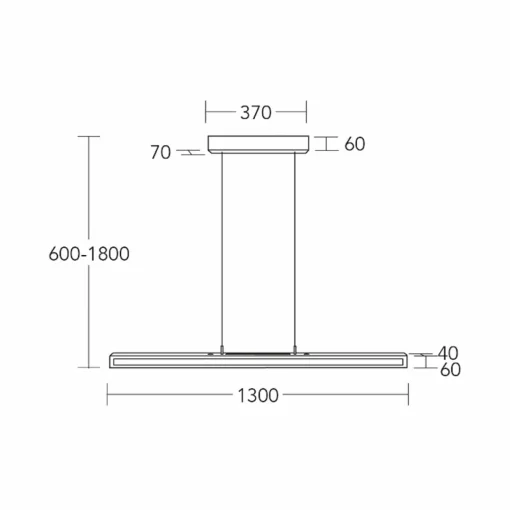 HerzBlut Suspension LED Karl K, bois, up/down, intensité variable| Suspensions Led|Suspensions