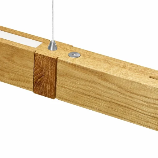 HerzBlut Suspension LED Marley, bois, up/down, intensité variable| Suspensions Led|Suspensions