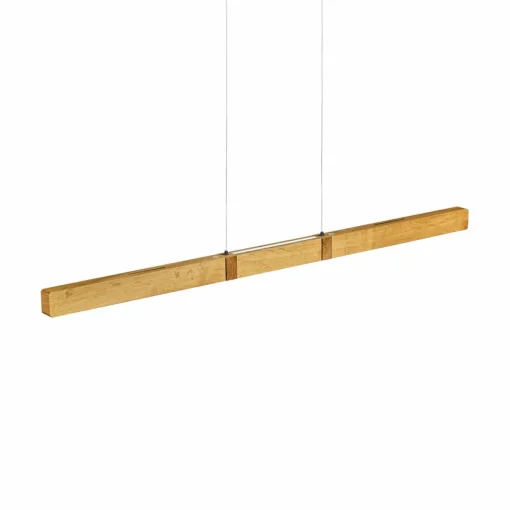 HerzBlut Suspension LED Marley, bois, up/down, intensité variable| Suspensions Led|Suspensions