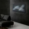 ICONE Albatros mur 927 100cm ardoise/laiton| Appliques Murales Led|Appliques Murales