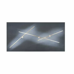 ICONE Albatros mur 927 100cm ardoise/laiton| Appliques Murales Led|Appliques Murales