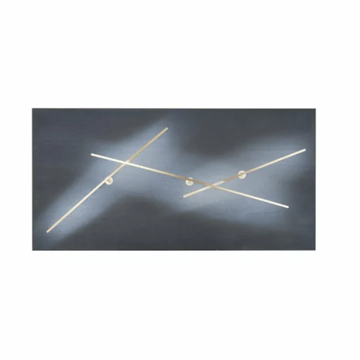 ICONE Albatros mur 927 100cm ardoise/laiton| Appliques Murales Led|Appliques Murales
