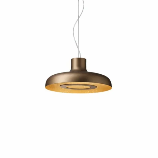ICONE Duetto LED Suspension 927 Ø55cm bronze/or| Suspensions Led|Suspensions