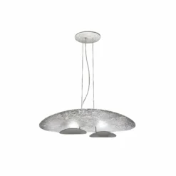 ICONE Masai Suspension 927 Triac 90x50cm argent/fer| Suspensions Led|Suspensions