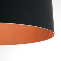 ICONE Olimpia Suspension LED, noir-cuivre| Suspensions Led|Suspensions