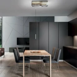 ICONE Plafonnier LED Petra-S3 ecrú, aluminium| Plafonniers Led|Plafonniers
