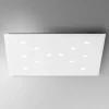 ICONE Slim - plafonnier LED plat, à 12 lampes. blanc| Plafonniers Led|Plafonniers